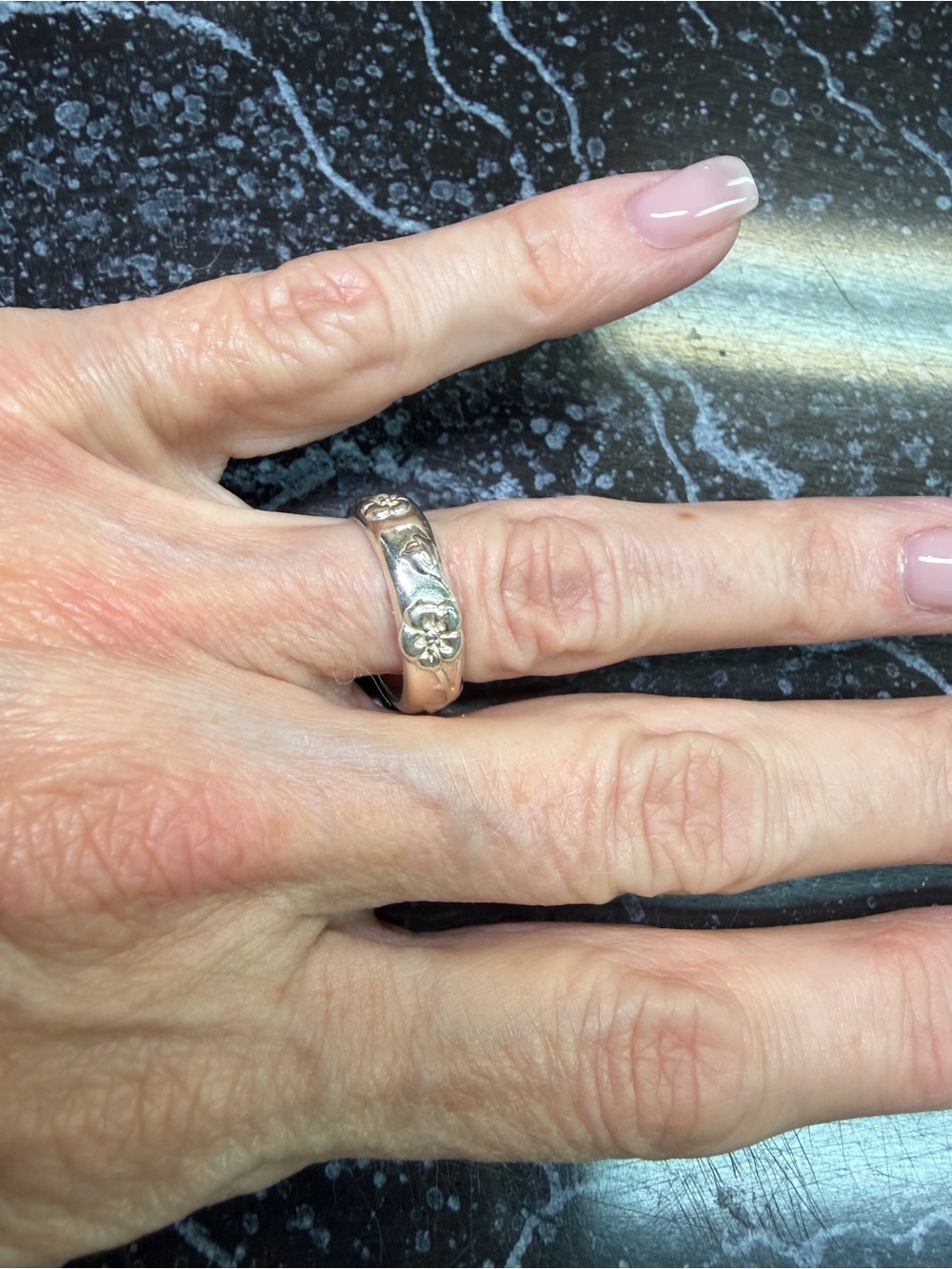 Tiffany & Co Rose Flower Ring